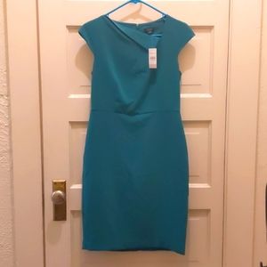 Ann Taylor Teal Dress